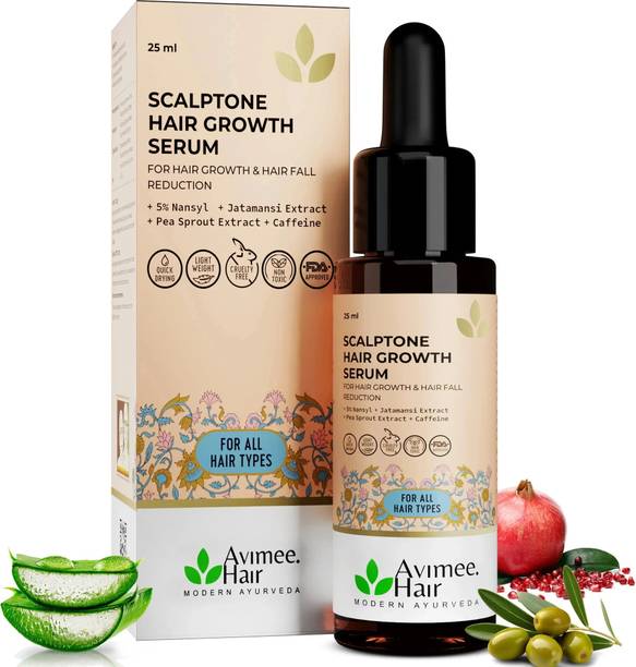 Avimee Herbal Scalptone Hair Growth Serum | Enriched with Nansyl | Reduces Hair Fall