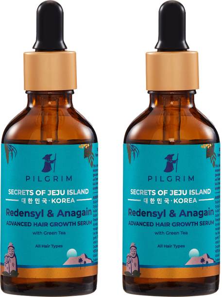 Pilgrim Advanced Hair Growth Serum For Hair Fall , 50 ml (Pack of 2) | Highly Effective