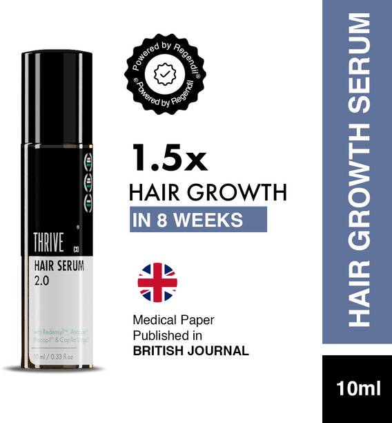 ThriveCo Advanced Hair Growth Serum 2.0 | with Redensyl & Rosemary for Hairfall Control