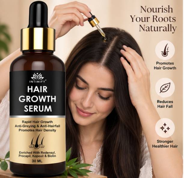INTIMIFY Hair Growth Serum with 3% Redensyl, 2% Anagain & Procapil
