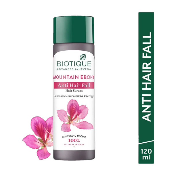 BIOTIQUE Mountain Ebony Anti Hair Fall Serum | Intensive Hair Growth Therapy