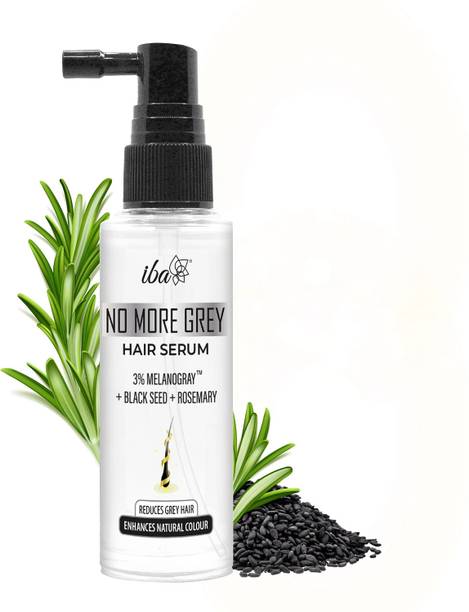 Iba No More Grey Hair Serum | 3% MelanoGray™ + Blackseed + Rosemary