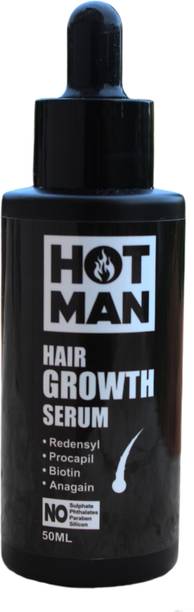 HOTMAN Hair Growth Serum 50ml | Redensyl | Procapil | Biotin | Anagain