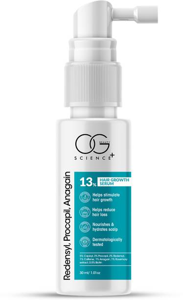 OG BEAUTY Science+ Hair Growth Serum Concentrate 5% Capixyl, 3% Procapil, 2% Redensyl