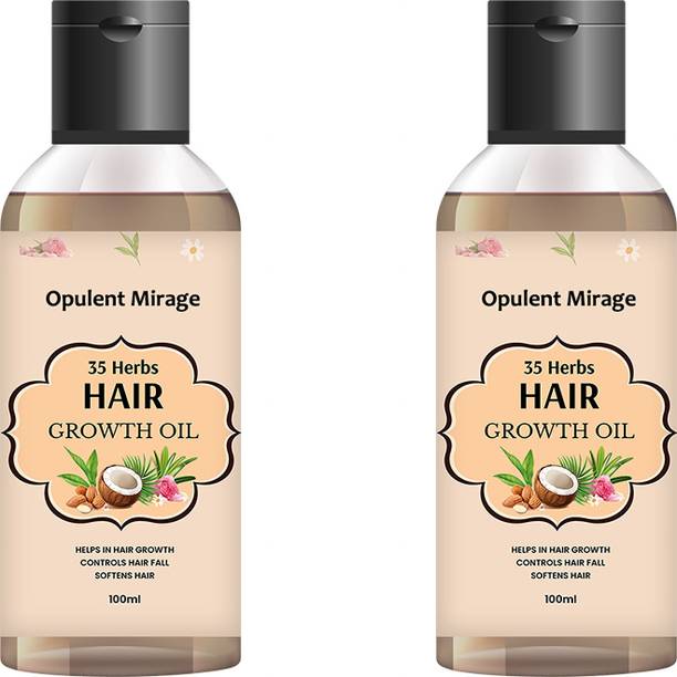 Opulent Mirage Luxurious Hair Growth Oil for Thicker, Healthier Hair (PACK OF 2)
