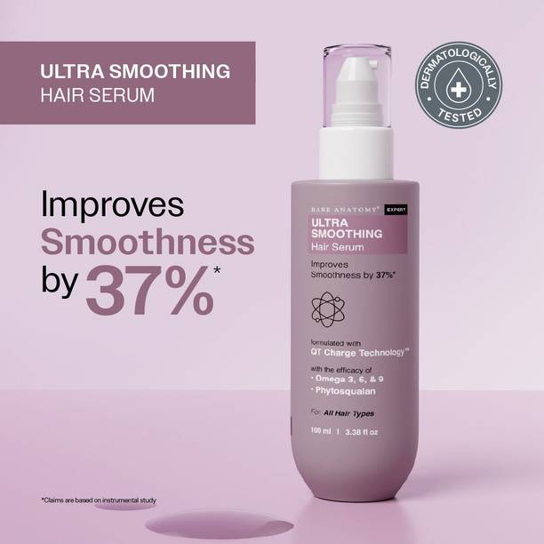BARE ANATOMY Ultra Smoothing Serum | For Dry & Frizzy Hair