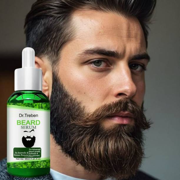 Dr.Treben Beard Serum for Beard growth for All Hair Types Serum