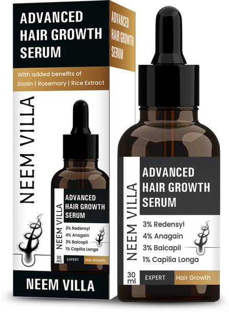 NEEM VILLA COSMETICS HAIR GROUTH SERUM
