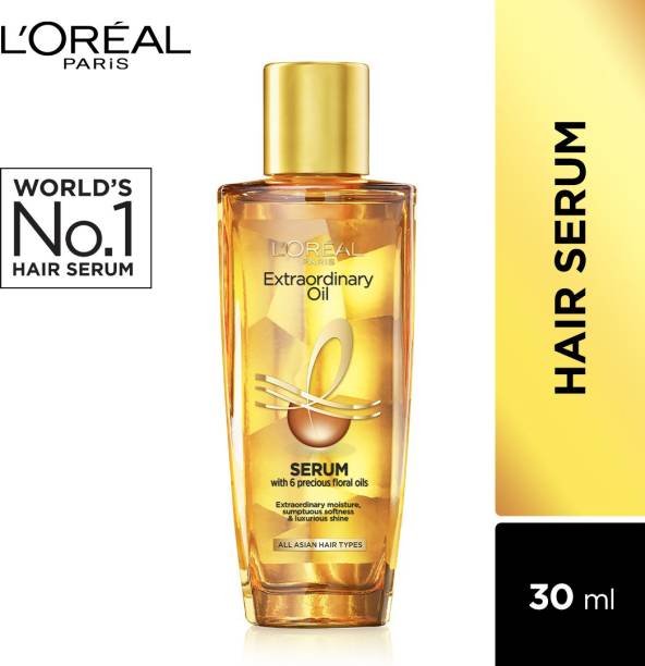 L'Oréal Paris Extraordinary Oil Hair Serum| For Dry & Frizzy Hair|6 Rare Flower Oils