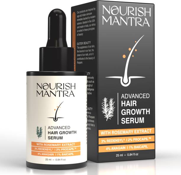Nourish Mantra Advanced Hair Growth Serum With Rosemary Extract for Hair Regrowth