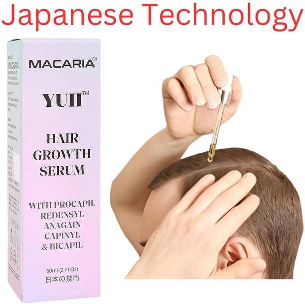 MACARIA YUII Redensyl Hair Growth Serum Procapil Anagain Baicapil Hair Fall Control Men