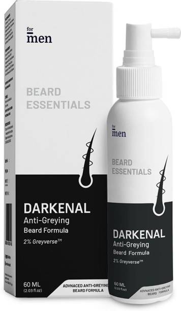 Formen Darkenal Anti Greying Beard Serum | 2% Greyverse |Beard Serum For Grey Beard Price in India