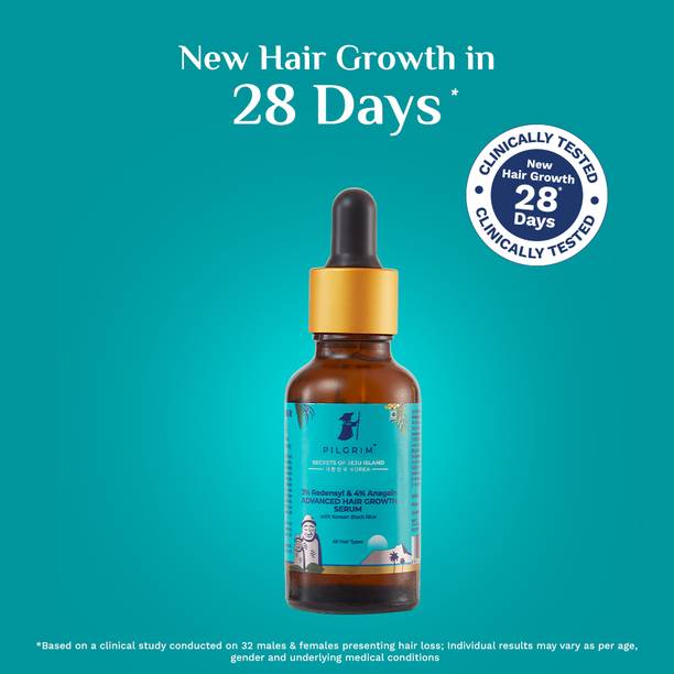 Pilgrim Advanced Hair Growth Serum With Rosemary & Korean Black R