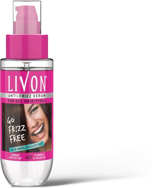 LIVON Hair Serum,For Dry & Frizzy Hair, Provides shine, smoothnes