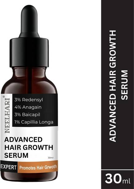 NEELHARI Advanced Hair Growth Serum | 3% Redensyl + 4% Anagain + 3% Baicapil & Rosemary