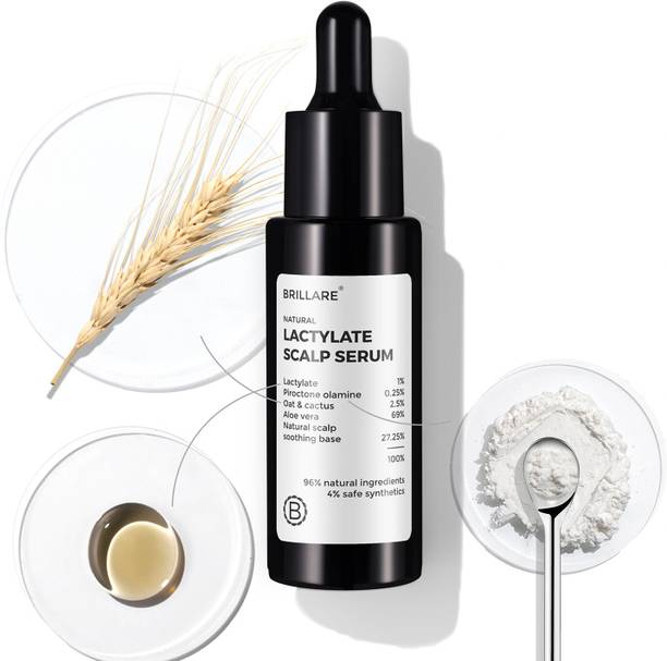 BRILLARE Lactylate Scalp Serum for Dandruff Control, Soothes & reduce irritation on scalp