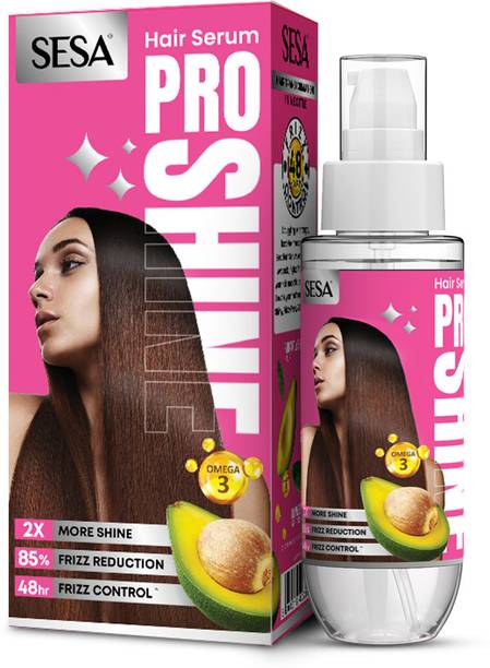 सेसा Pro Shine Hair Serum 2X Shine 48 hours Frizz Control Men & Women
