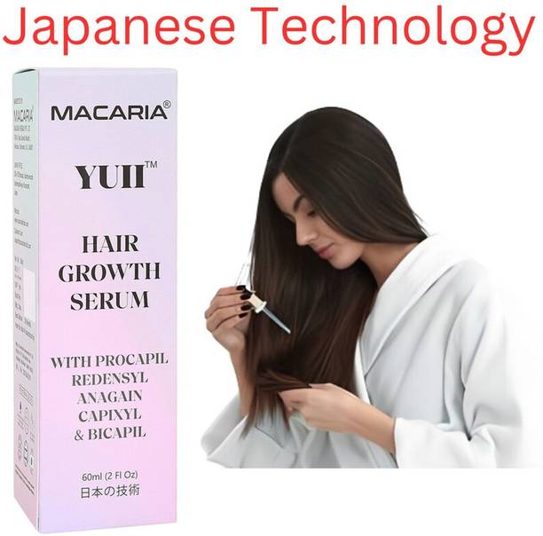 MACARIA YUII redensyl procapil capixyl anagain baicapil hair growth serum length