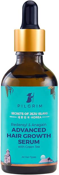 Pilgrim Redensyl 3% + Anagain 4% Advanced Hair Growth Serum For Hair Fall Control | Discover Thick and Dense Hair | For Men & Women | All Hair Type | Vegan | 50ml