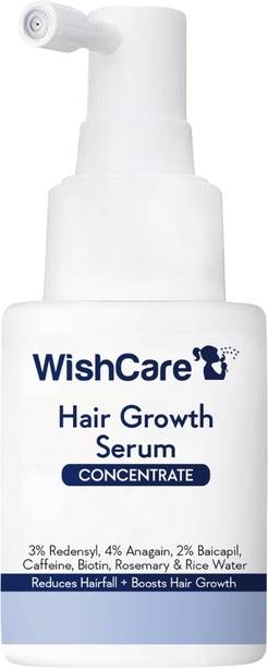 विशकेयर Hair Growth Serum Concentrate - Redensyl, Anagain, Biotin, Keratin & Rice Water