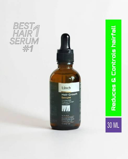 Lusch Hair Growth serum, with Redensyl, Anagain, Procapil, Capixyl, Rosemary leaf oil