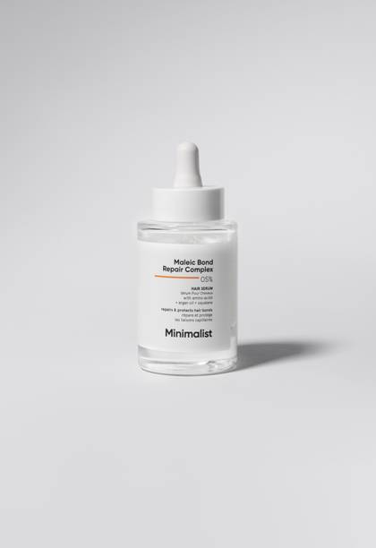 Minimalist Hair Serum for Dry, Damaged & Frizzy Hair with 05% Maleic Bond Repair Complex