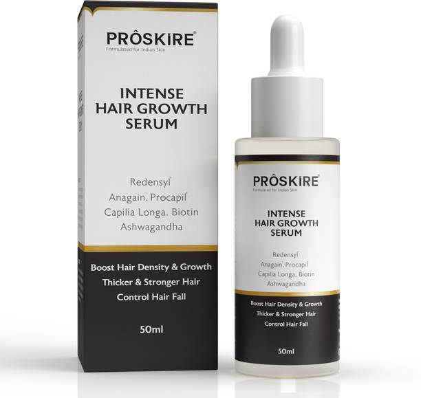 प्रॉस्कायर Intense Hair Growth Serum For Hair Fall Control, Density & Growth | Men & Women