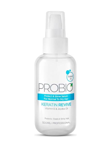 Godrej Professional Probio Keratin Revive Shine Serum (100ml) With Vitamin E & Jojoba Oil