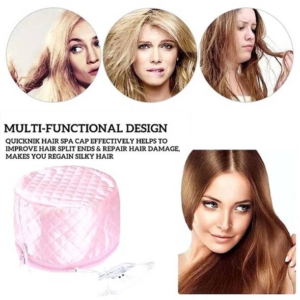 MVJ professional hair spa cap home and beauty parlour thermal spa steam cap Hair Steamer