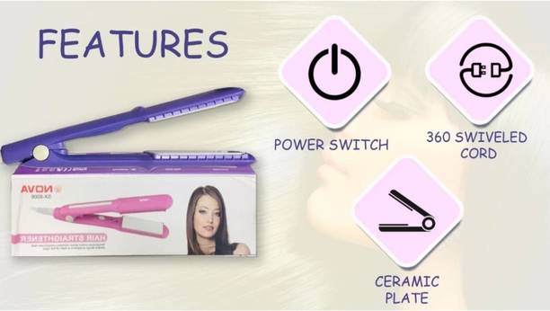 TOLERANCE CHAOBA 8006 STRAIGHTNER SILKY SHINE WHITE COATED PLATES A2 Hair Straightener