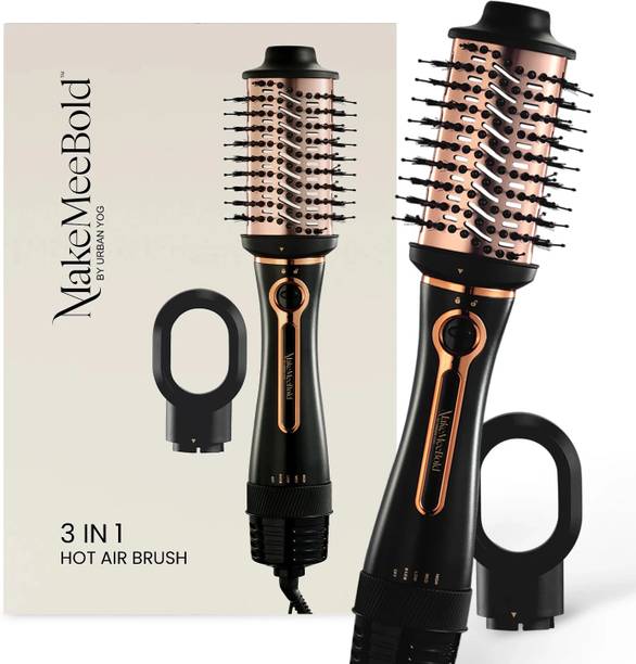 URBANYOG 3 in 1 Hot Air Brush for Women | One Step Dryer, Volumizer and Hair Straightener Brush