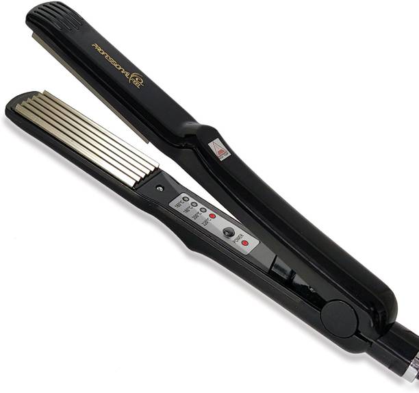 PROFESSIONAL FEEL PF S9 Hair Crimper Cum Straightener With 4 X Protection Coating Women's Hair Crimping Hair Styler