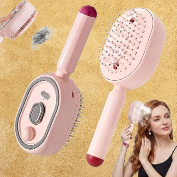 SamraSales Everyday Manual Head Massager Brush Hair Straightener Brush