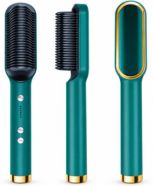 Arashop Hair Straightening Hair Straightening Brush for Women | Ionic Anti-Frizz Electric Straightener Comb Hair Straightener