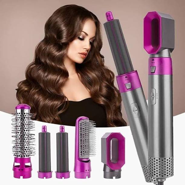 SmartTech Traders 5 in 1 Hot Air Brush Hair Dryer & Volumizer, Hair Styler Tool for Women 5 In 1 Hair Dryer Air Brush Styler The Power of One Hair Styler