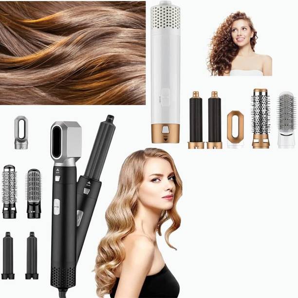 DRUMSTONE Revolutionary Hair Styler: Multifunctional 5-in-1 Tool {Black+Brown} C291.BlackG013HarStylr+BrwnG013HarStylr Hair Styler
