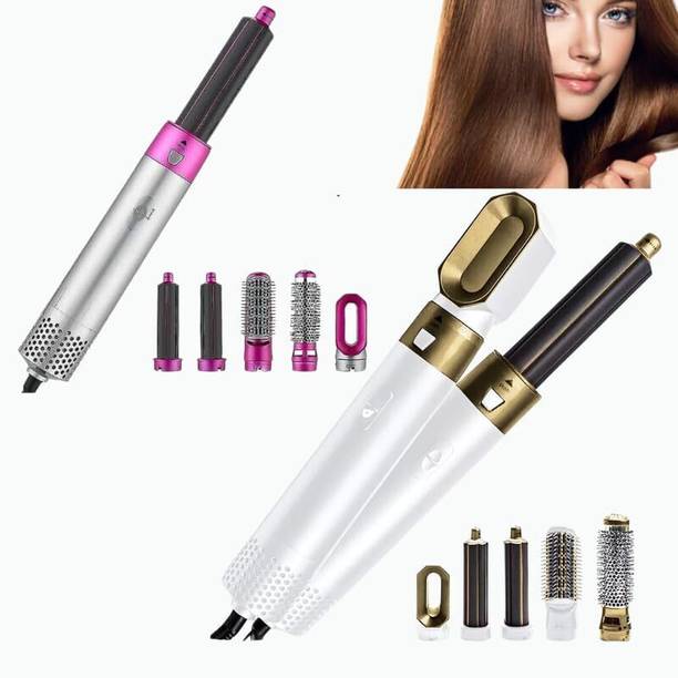 DRUMSTONE Portable 5-in-1 Professional Hair Style For Parties Occassions Trips C299.G0135in1HairStyler+BrownG013Styler Hair Styler