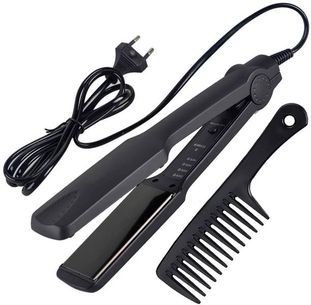 GypsyComb Professional PTC Heater Ceramic DB Anti-Static Hair Styling Flat Hair Iron Instant Heat Up 40W Hair Straightener With 4 Heat Settings Hair Styler