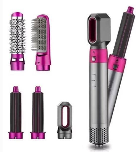 AVIHRA HGK2 5-in-1 Hair Styler- Hot Air Brush Straightener Air Brush for Women, Hair Straightener Brush