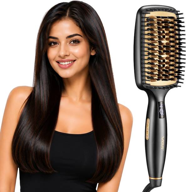 VGR V-527 Professional Hair Straightener Brush