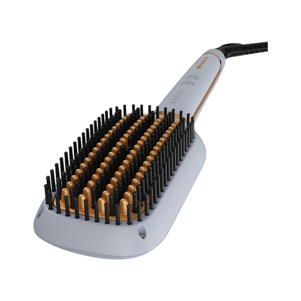 HAVELLS HS6000 Keratin Infused Hair Straightening Brush with Temperature Control HS6000 Keratin Infused Hair Straightening Brush with Temperature Control Hair Straightener Brush