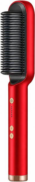 APNA STORE Portable Cordless Hair Straightening Brush | Rechargeable Electric Professional SilkStyle Straightening Comb Brush Hair Straightener Brush