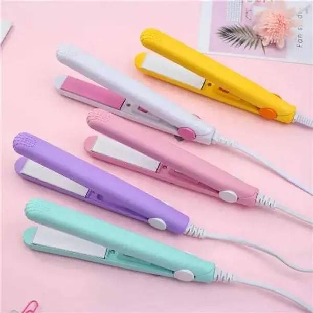 HIGHEX Mini Hair Straightener Crimper Flats Iron Easy To Carry Mini Professional Hair Styler