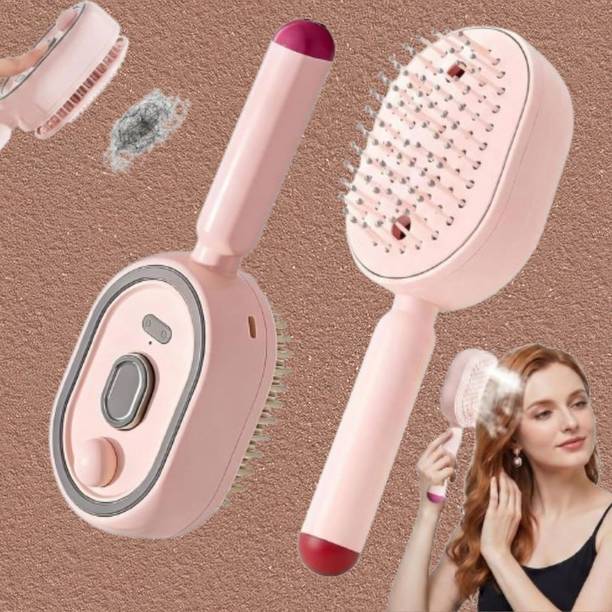 SamraSales Comfort Grip Ergonomic Scalp Scrubber Hair Straightener Brush