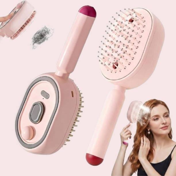 ARIHANTCART Gentle Touch Silicone Scalp Scrubber Brush Hair Straightener Brush