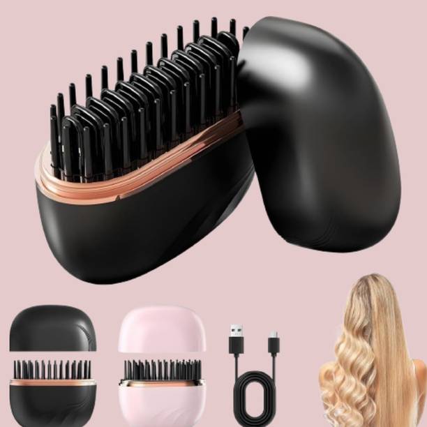 EKISHA Portable Hair Styling Device with Compact Capsule Design RapidWave Portable Straightener Hair Straightener