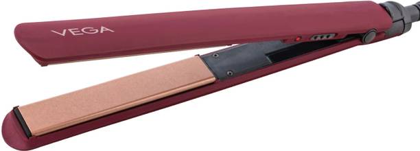 VEGA Ceramic SleekOn Hair Straightener for Women with Quick Heat up & Travel Lock, (VHSH-44) Hair Straightener