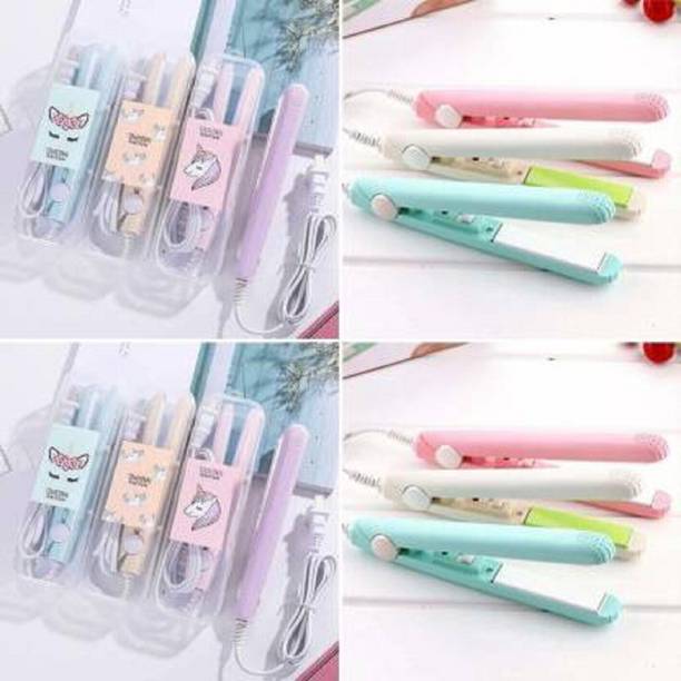 KHALIFA AND BADSHAH Small Beauty Mini Professional Hair Straighteners Temperature Control Flat Iron Mini Hair Straightener AA-15, Mini Hair Straightener Ceramic Plates Fast Heat up Hair Straightener