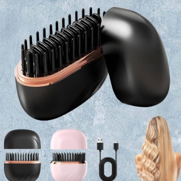 EKISHA Signature Wave Portable Hair Straightening Capsule Device PureCharm Heat Styler Hair Straightener