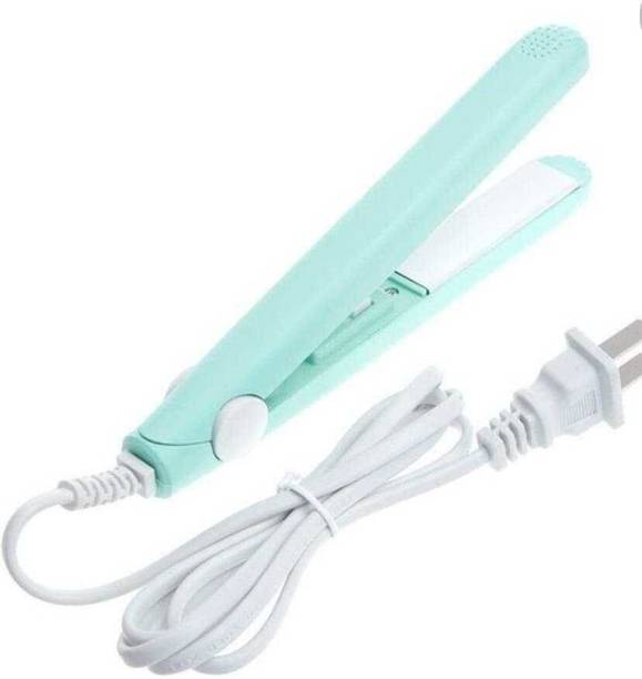 Fireplay Mini Portable Electronic Hair Straightener & Curler Crimper Flats Iron F35 N8006 Mini Hair Straightener Temperature Control Flat Iron Ceramic Crimper G16 Hair Straightener